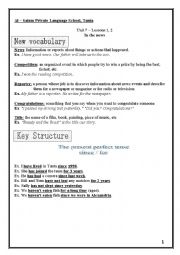English Worksheet: Way Ahead 5-unit 7