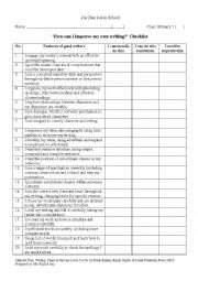 English Worksheet: 4 Stages of a Narrative