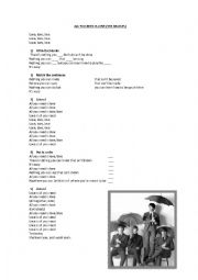English Worksheet: All you need is love (The Beatles)