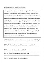 English Worksheet: worksheet