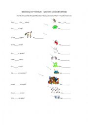 demonstratives questions and short answers