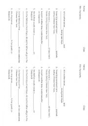 English Worksheet: malaysian festivals