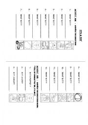 English Worksheet: toys