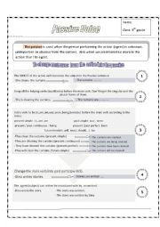 English Worksheet: PASSIVE VOICE