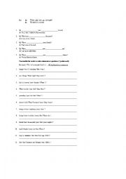 English Worksheet: Simple past 