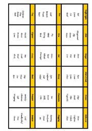 English Worksheet: Taboo