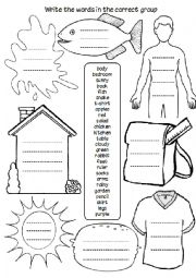 English Worksheet: Revision 