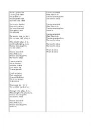 English Worksheet: Waka, waka