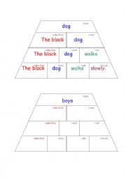 Sentence Pyramid