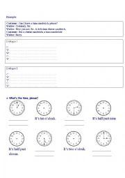 English Worksheet: Happy Street 2 Test unit 3 Part2