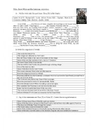 English Worksheet: Snow White and the Huntsman