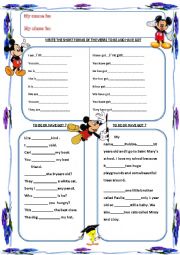 English Worksheet: TO BE OR HAVE GOT