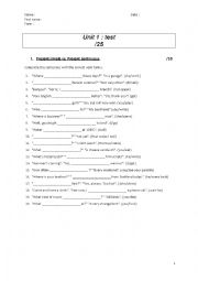 English Worksheet: Present simple VS Present continuous - Infinitive of purpose - echo questions