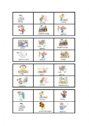 English Worksheet: Bingo : personality (7)