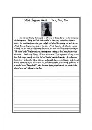 English Worksheet: Writing Prompt