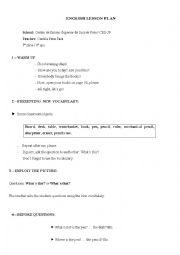 English Worksheet: WhatsThis?/ Whats that?