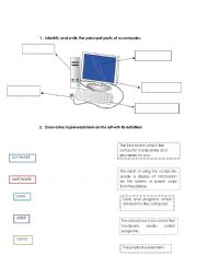 English Worksheet: All about computers