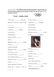 English Worksheet: Proud by Heather Small 