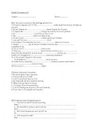 English Worksheet: Future tenses 