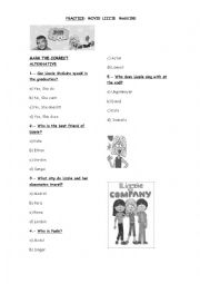 Worksheet Movie Lizzie Mcguire