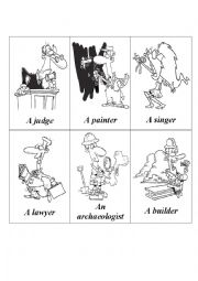 English Worksheet: Occupations. Part 5