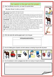 English Worksheet: Guided writing