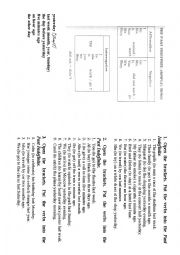 The Past Simple Tense (Indefinite)