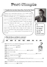 English Worksheet: Past Simple