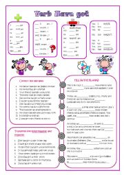 English Worksheet: HAVE GOT