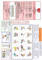 English Worksheet: Present Simple - Daily chores and family traditions