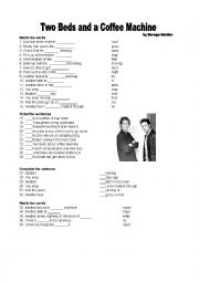 English Worksheet: Domestic Abuse, song and reading