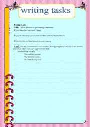 English Worksheet: A writing activity about heroic behaviour  