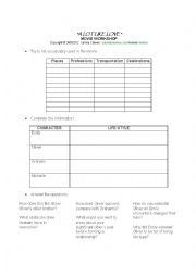English Worksheet: A Lot Like Love - Movie Workshop