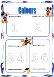 Number colouring