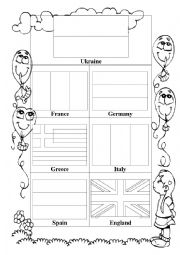 English Worksheet: Where are you from?