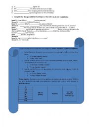 English Worksheet: Simple Past