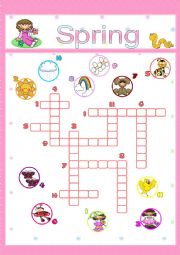 English Worksheet: Its Spring