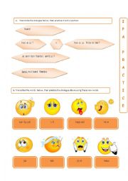 English Worksheet: How are you?