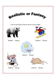 Realistic or Fantasy