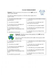English Worksheet: How Often Do You Recycle?
