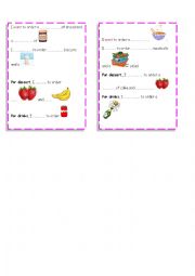 English Worksheet: countable, uncountable