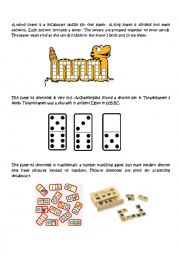 English Worksheet: THE HISTORY OHF THE GAMES