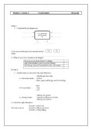 English Worksheet: Pocket money