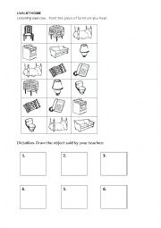 furniture /home / 2 / listening exercise