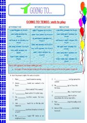 a worksheet about 