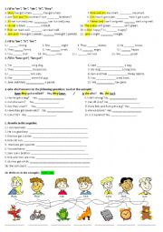 English Worksheet: Progress Check