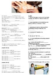 English Worksheet: Tegan & Sara - Closer SONG