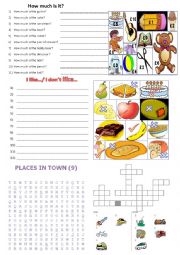 English Worksheet: Several activities