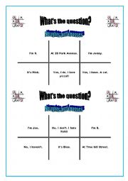 Game time: Questions!!!!noughts and crosses