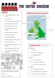 English Worksheet: THE UNITED KINGDOM